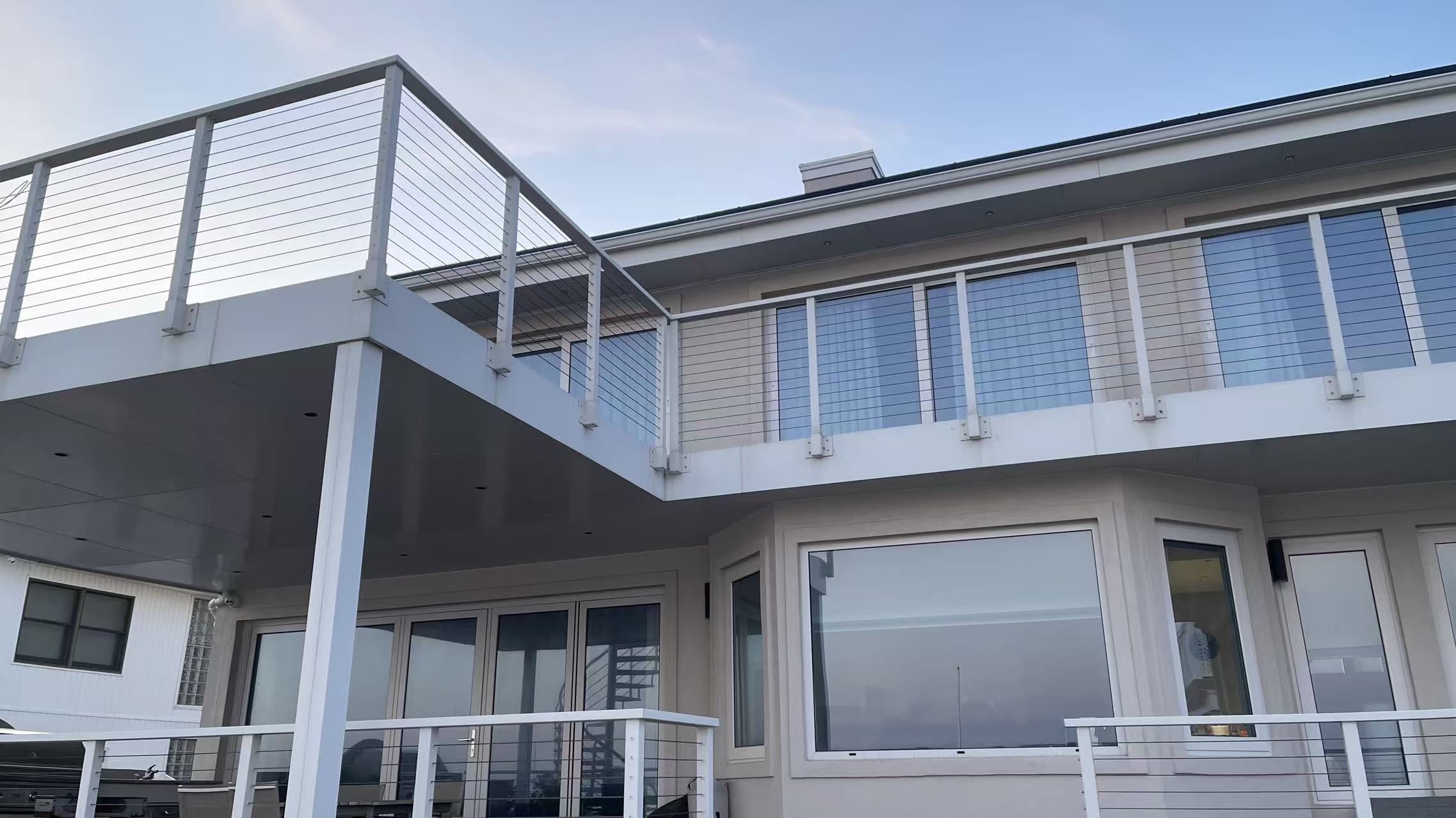 RL1200 Square Post Railing 3